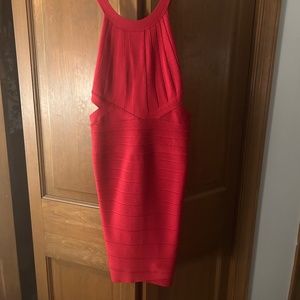 Herve Leger mini bandage dress